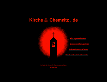 Tablet Screenshot of kirche-chemnitz.de